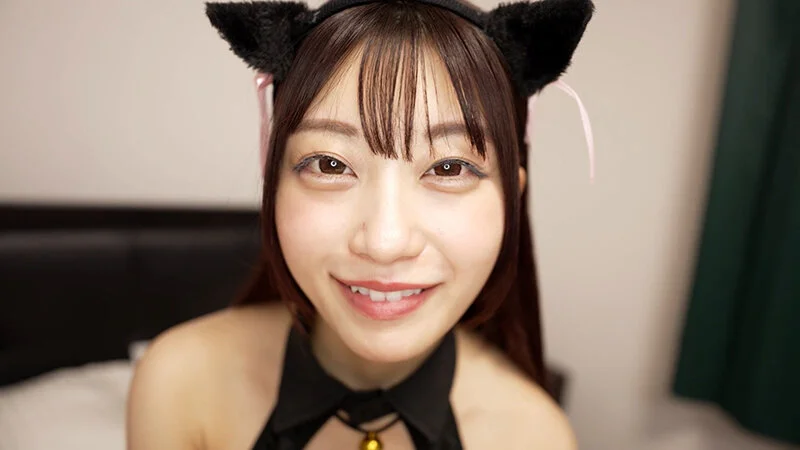 笠木いちかの猫耳コスプレ