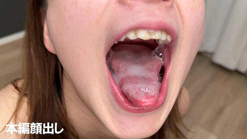 花狩まいの濃厚ザーメン口内射精ごっくん精飲